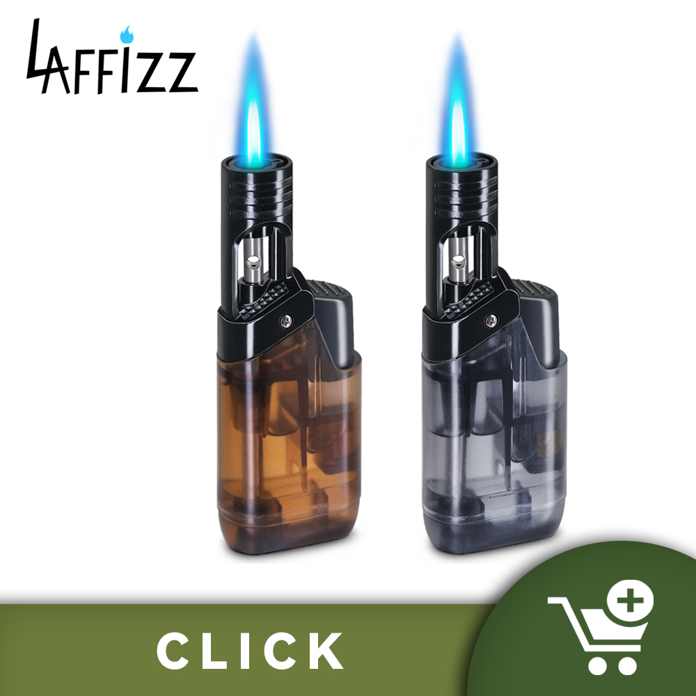 Laffizz 2 Pack Torch Lighter Mini Butane Lighter Multipurpose Lighter